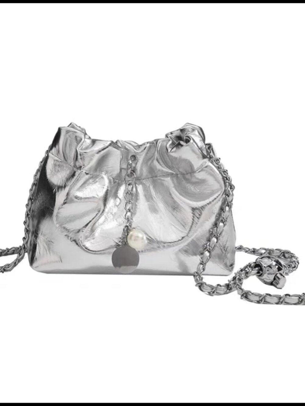 MIAC Fashion Design Shoulder Bag for Women, Pearl Crossbody Bags, Phone Wallet